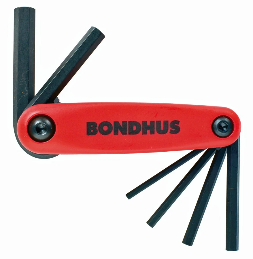 Bondhus K10 HEX-PRO Pivot Head Wrench Set - 6PC Metric Hex Key Set With