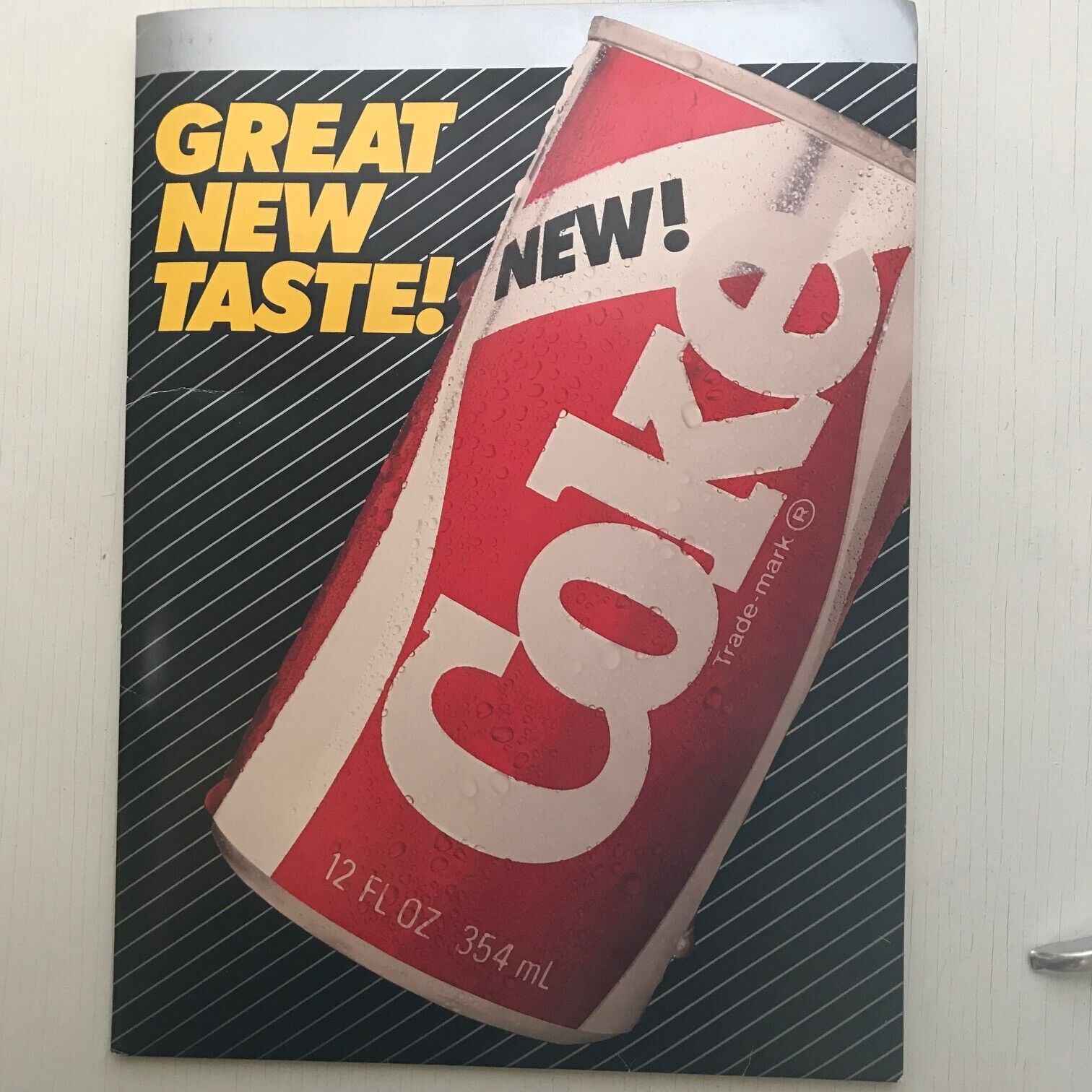 News Release Packet 1985 New Coke "New Taste Of Coca Cola" Fact Sheets Pictures - Picture 1 of 18