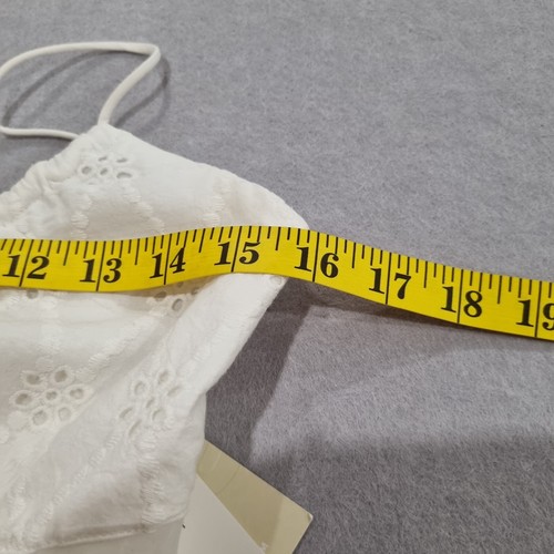 SABO SKIRT White Mini Dress SALITA Sz S RRP $98 NEW WITH TAGS BNWT Broderie - Picture 17 of 17