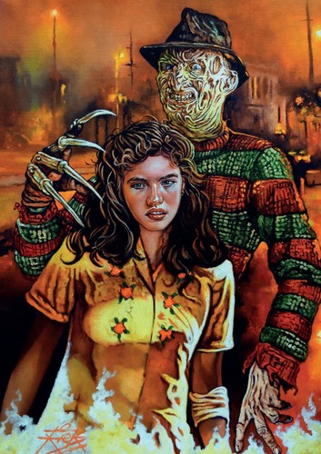 Rick Melton's Fright Gallery - Hardback Book (Signed By Artist) Horror Movie Art - Picture 13 of 18