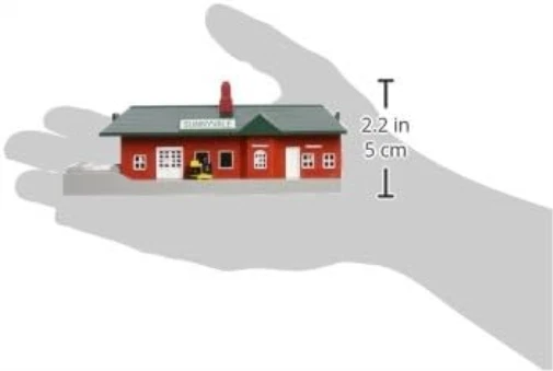 Bachmann Trains 45908 PLASTICVILLE U.S.A. Built-UP Building-Passenger Station-N  - Image 2 of 3