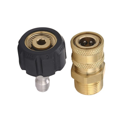 #ad Pressure Washer Adapter Set Gun to Wand M22 to 1 4#x27;#x27; Quick Connect $16.35