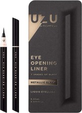 UZU BY FLOWFUSHI Eye Opening Liner Mettallic Black Liquid Eyeliner 0.55ml