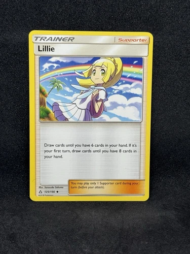 Pokémon TCG Sun and Moon Ultra Prism Supporter Lillie Uncommon Regular 125/156