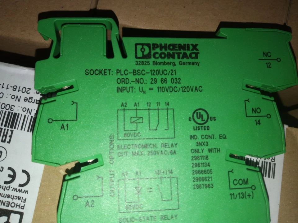 phoenix contact interposing relay ac110v - Image 3 of 4