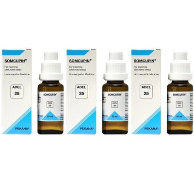   ADEL 25 Drops 20ml (Pack of 3) Natural Relief for Insomnia and Sleep Health