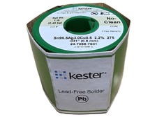 Kester 24-7068-7601 - Flux-Cored Solder Wire, No-Clean, Lead-Free,