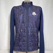 Team USA Ryder Cup 2020 RLX Ralph Lauren Navy Camo Golf Jacket Women's MEDIUM