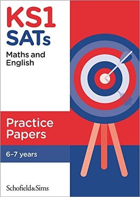 KS1 SATs Maths and English Practice Papers By Schofield & Sims