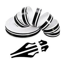 32ft 9.8m Stripe Stickers for Car Hood Body Side Auto Racing Sport Black