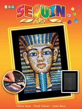 Sequin Art Orange King TUT Egyptian Tutankhamun Arts & Crafts Kits