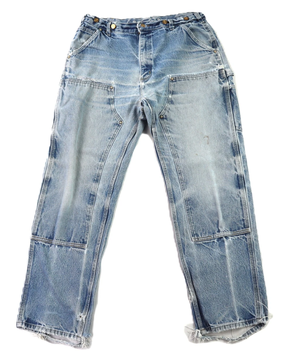 Carhartt Double Knee Jeans In Men's Jeans for sale | eBay
