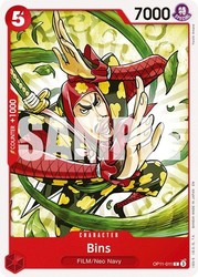 Bins OP11-011 A Fist of Divine Speed Common One Piece TCG