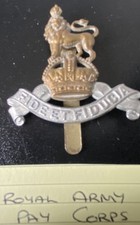 Royal Army Pay Corps Cap Badge Fide et Fiducia British Military