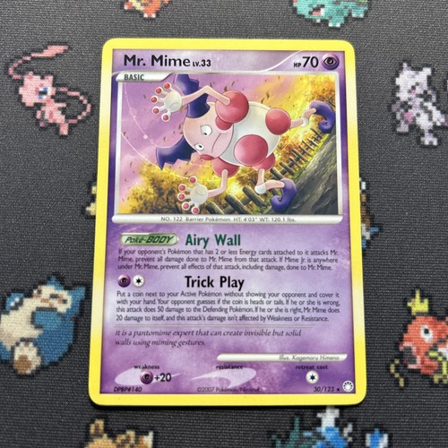 Mr. Mime 30/123 NM/LP -Vintage Rare Pokemon Card- Mysterious Treasures (5k)