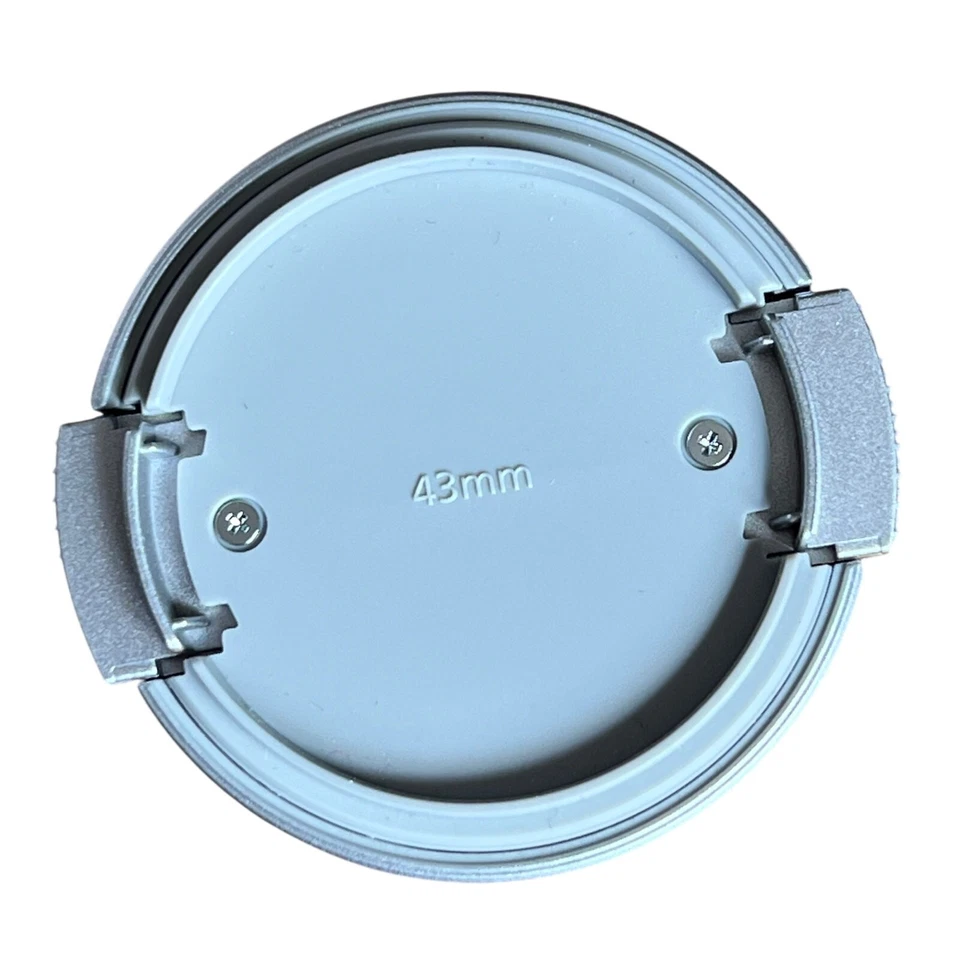 Panasonic OEM Lumix Digital Camera 43mm Front Lens Cap Silver - Image 3 of 3