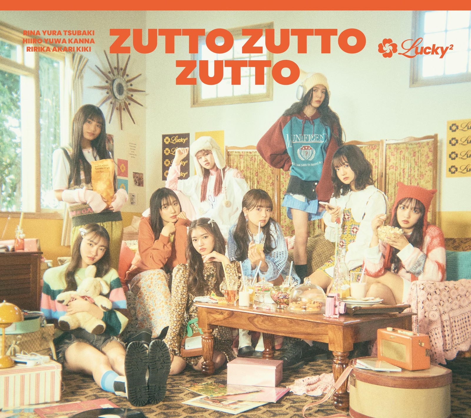 Lucky² Zotto Zutto Zutto Limited edition From Japan CD + DVD 3tracks