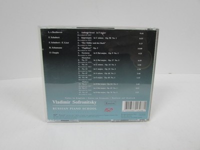 Vladimir Sofronitsky Russian Piano School CD (1996) RCD 16288