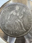 Seated Liberty Dime • 1876 Silver