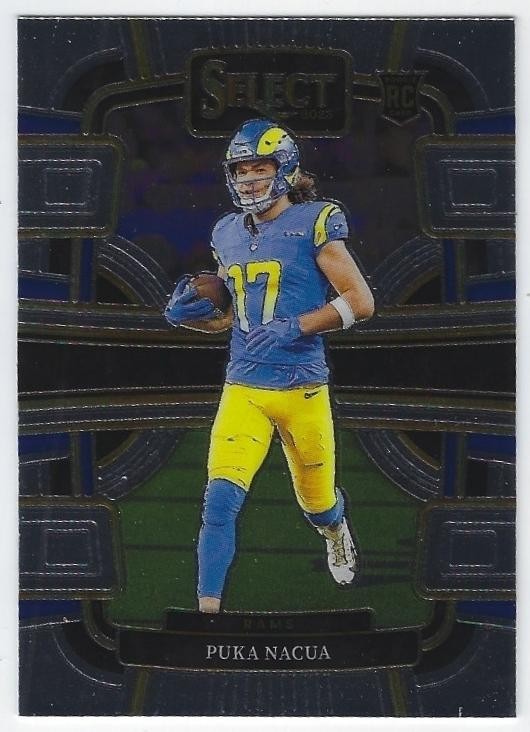 2023 Panini Select - Concourse Puka Nacua RC #56 Rams