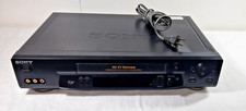 Sony SLV-N71 VCR AV Cable 4 Head Hi-Fi Stereo VHS Player Recorder No Remote