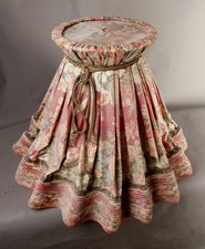 Vintage Shabby Chic Rosa Stehlampenschirm D 73 cm x H 61 cm