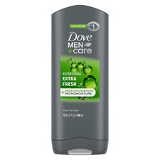 DOVE MEN  CARE Body Wash and Face For Fresh Healthy-Feeling Skin Extra Fresh