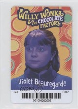 2016 Willy Wonka & The Chocolate Factory Barcode Violet Beauregarde #002 07mp