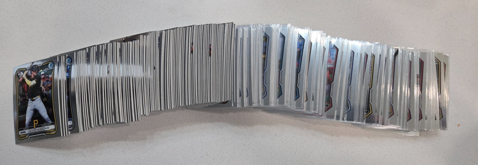 Complete Set 2026 Bowman Chrome Baseball Numbers 1-100 & BCP151-250 Prospects/RC view 4