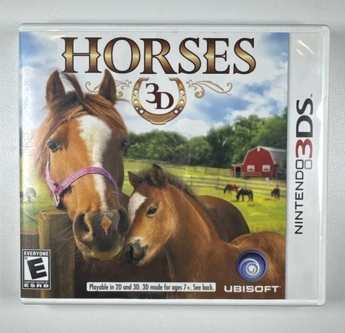 Horses 3D - Nintendo 3DS - CIB - Tested