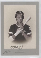 2005 Donruss Studio Portraits Zenith White Black & 31/35 Rod Carew HOF 7ov