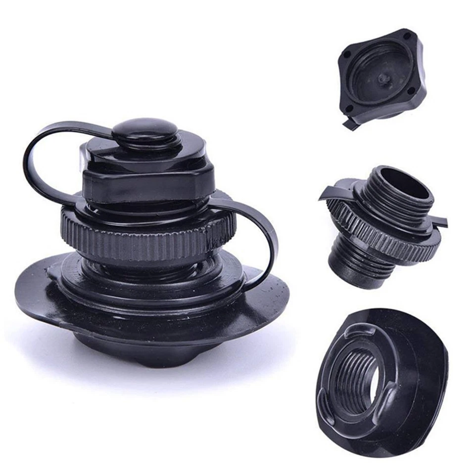 38g/set Octagonal Gas Valve Black Screw Valve 1 Pc Brand New High Quality - Image 2 of 4