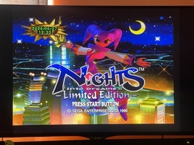 Nights Into Dreams & Chrismas Nights Controller Bundle SEGA Saturn PAL NO BOX
