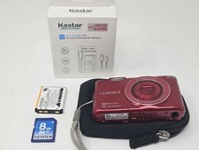 Fujifilm Digital Camera FinePix JX660 HD Movie 5x Zoom 16.0MP Red
