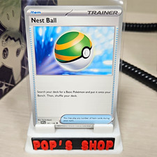 Pokemon TCG Nest Ball 181/198 SV: Scarlet & Violet Base Set Trainer English Reg