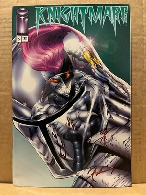 Knightmare #5 Comic 1995 - Image Comics - Rob Liefeld - Warcry - image 1 of 2