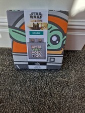 Brand New Star Ward Mandalorian Duvet Cover Set Double With Pillowcase