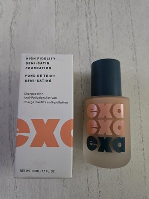 EXA High Fidelity Semi-Satin Foundation Emily #450 New In Box 1 fl Oz Incredible