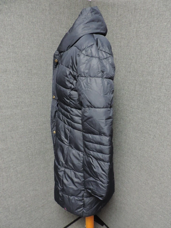 JOULES Elmcroft Long Line Padded Coat Navy UK 10 RRP £99.95 LN029 LL 10 - Image 3 of 4