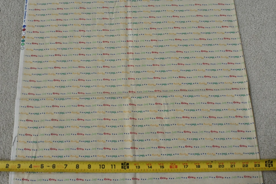 31" Long, Christmas Theme on Tan Quilt Cotton, AvLyn/Smith & Milligan, P6133 - Image 4 of 4