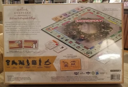 NEU ~ WERKSEITIG VERSIEGELT! HALLMARK GEDENKEN ORNAMENTE MONOPOL - Bild 2 von 2
