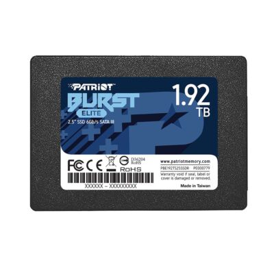 Patriot Burst Elite 1.92TB 2.5'' SATA3 6GB/s Internal Solid State Drive PC/MAC