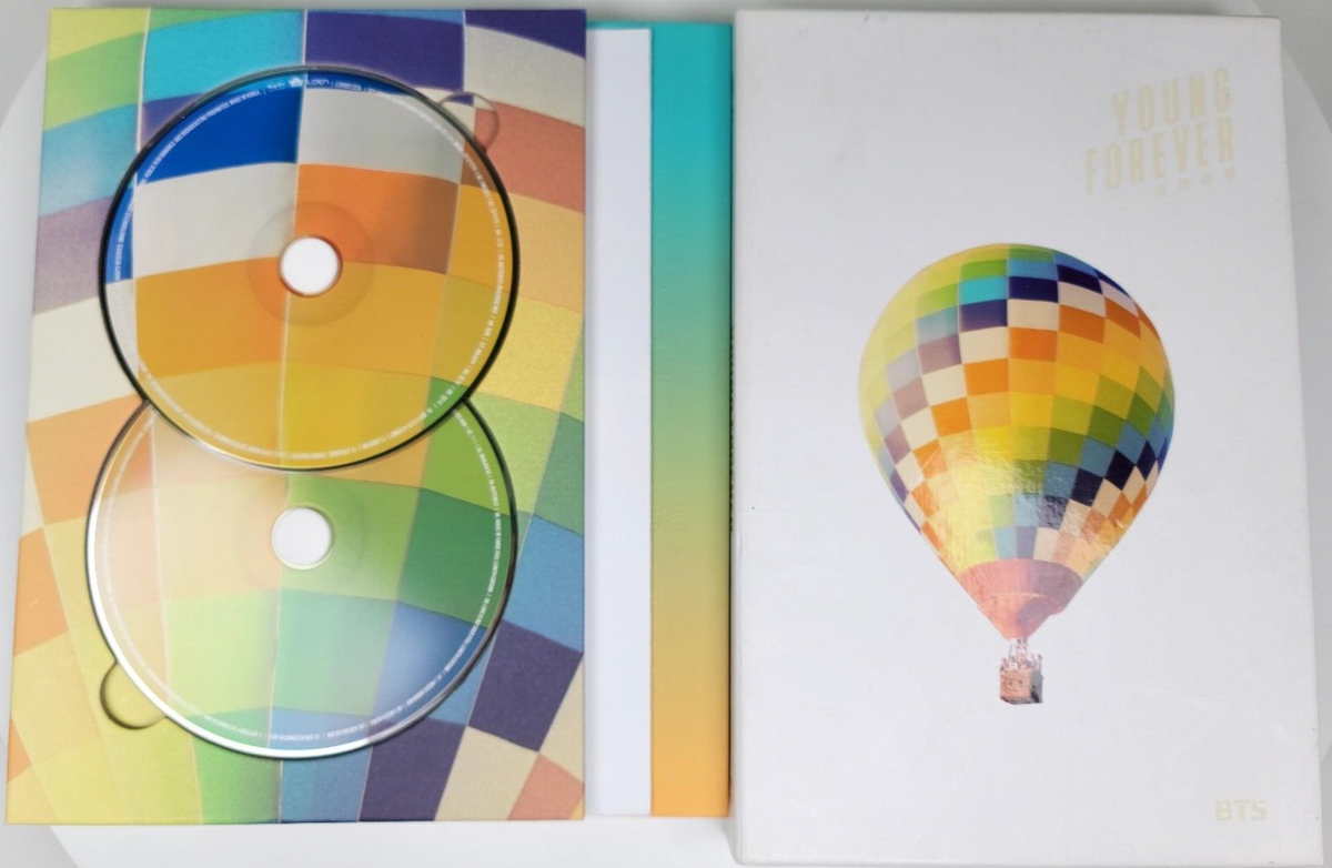 BTS Young Forever Special Album 2Version Set CD+Photobook+