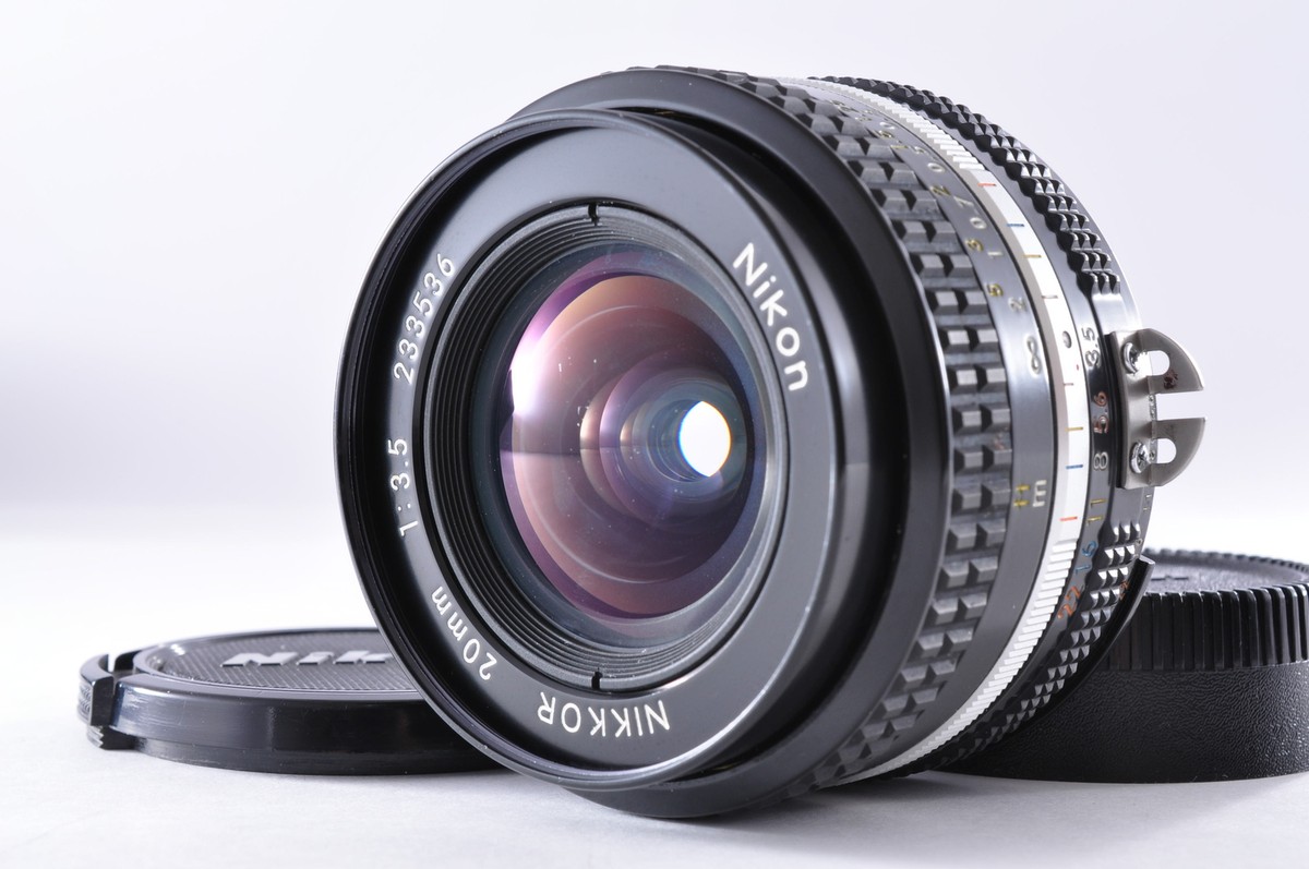 Nikon Ai-S AiS NIKKOR 20mm f3.5 MF Ultra Wide Angle Lens Nikon Ai-S AiS NIKKOR 20mm f3.5 MF Ultra Wide Angle Lens