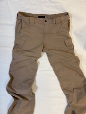 Men s 5.11 Tactical Light Khaki Cargo Pants 38 X 34 Ripstop