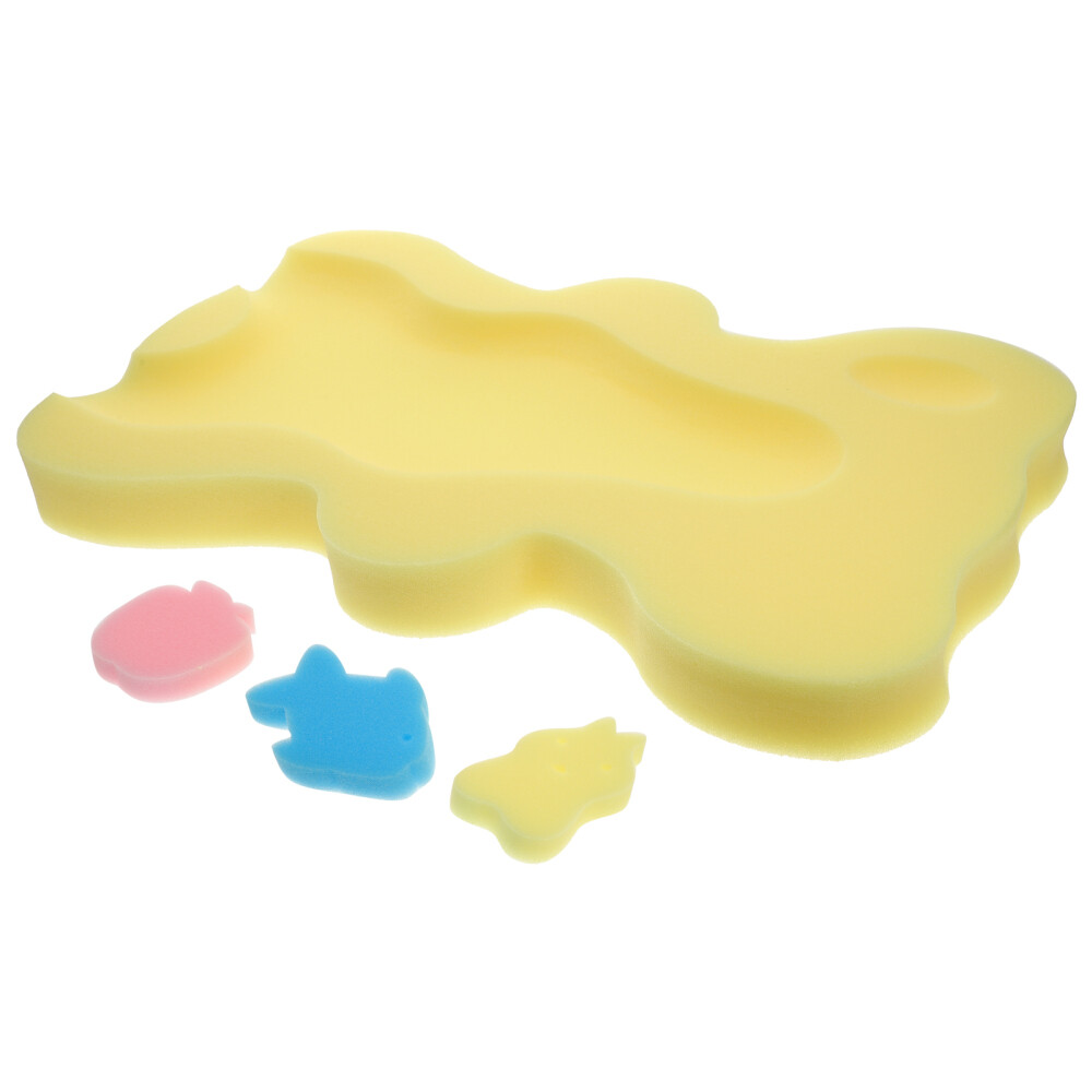 Bath Mat Sponge Pp Newborn Toddler Sponges Cushion Baby Support eBay