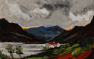 Daniel Nichols - Zeitgenössisches Pastell, Blue Mountain