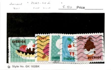 Sweden, Postage Stamp, #2663-2664d Used, 2011 Ice Cream (AB)