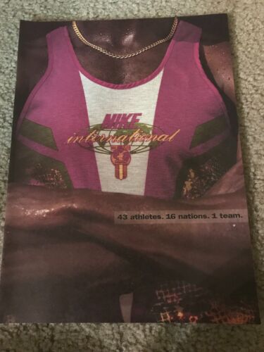 Vintage SPRING 1992 NIKE INTERNATIONAL COLLECTION Running Shoes Catalog Print Ad - Picture 1 of 5