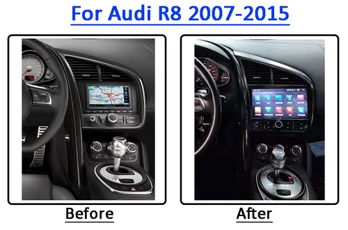 Car Radio Stereo For Audi R8 2007-2014 GPS Navigation Carplay Head Unit Player - Picture 8 of 8